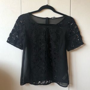 America Eagle lace blouse